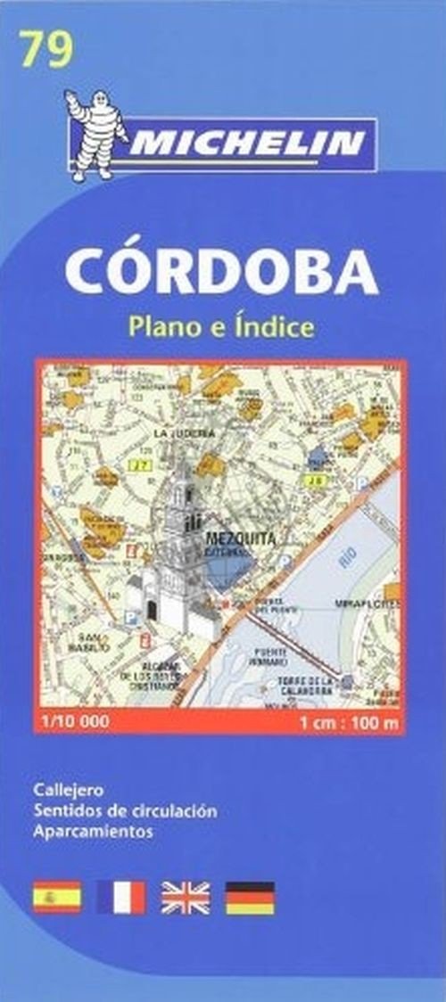 Michelin Cordoba Map 79: Road & Tourist Map - Michelin - Livros - Michelin Editions des Voyages - 9782067228900 - 7 de junho de 2018