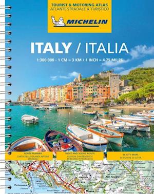 Italy - Tourist and Motoring Atlas (A4-Spiral): Tourist & Motoring Atlas A4 spiral - Michelin - Boeken - Michelin Editions des Voyages - 9782067257900 - 19 januari 2023