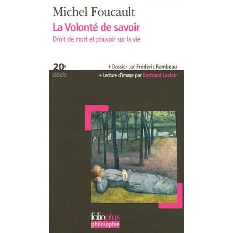 Cover for Michel Foucault · La volonte de savoir (Pocketbok) (2006)