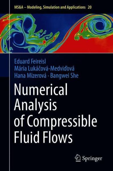 Cover for Eduard Feireisl · Numerical Analysis of Compressible Fluid Flows - MS&amp;A (Paperback Book) [2021 edition] (2022)