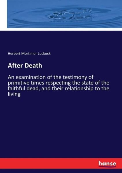 Cover for Luckock · After Death (Book) (2017)