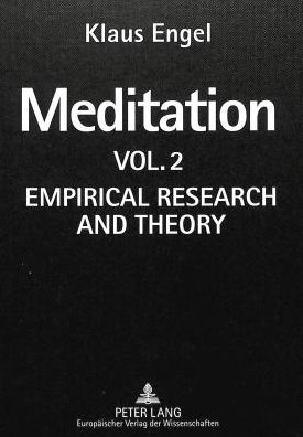 Cover for Klaus Engel · Meditation (Empirical Research and Theory) (Hardcover Book) (1997)