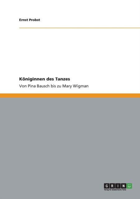 Cover for Probst · Königinnen des Tanzes (Book) (2012)