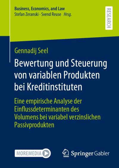 Cover for Gennadij Seel · Bewertung und Steuerung Von Variablen Produkten Bei Kreditinstituten (Book) (2022)