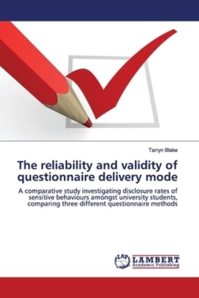 Cover for Blake · The reliability and validity of q (Bog) (2019)