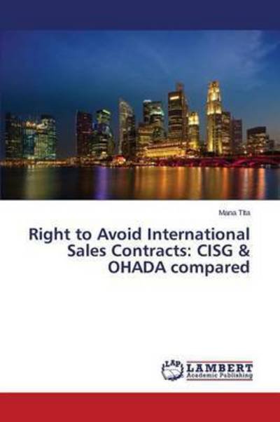 Cover for TIta · Right to Avoid International Sales (Bog) (2015)