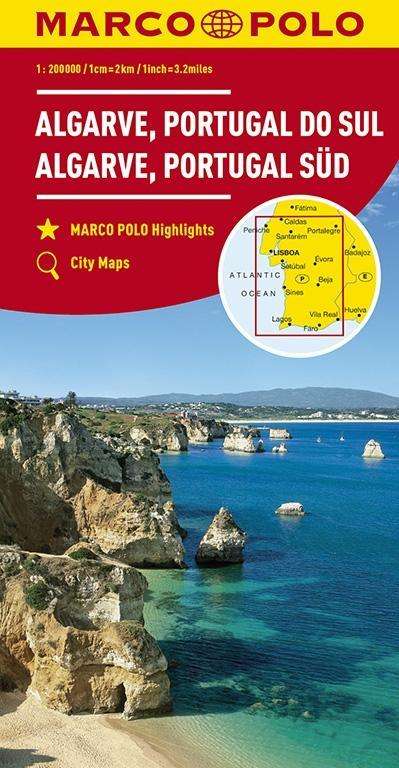 Cover for Marco Polo · Algarve, Portugal South Marco Polo Map (Map) (2022)