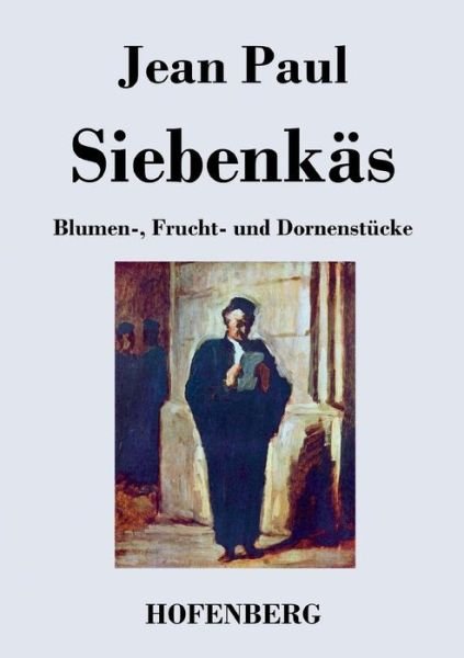 Cover for Jean Paul · Siebenkas (Paperback Book) (2016)