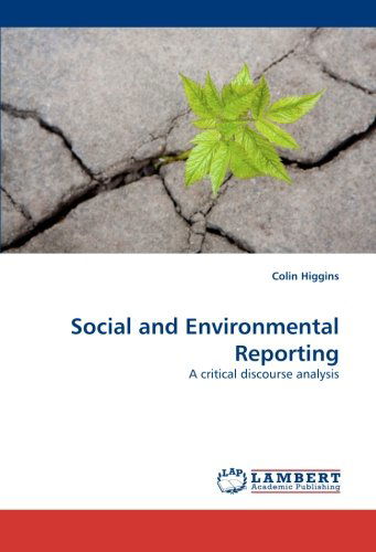 Cover for Colin Higgins · Social and Environmental Reporting: a Critical Discourse Analysis (Paperback Book) (2010)