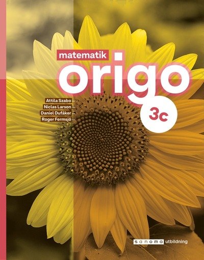 Cover for Attila Szabo · Matematik Origo 3c (Bok) (2022)