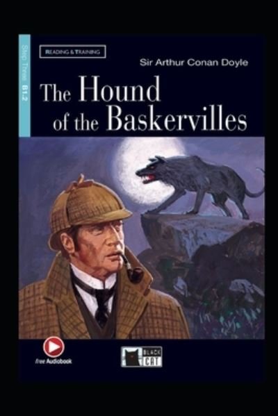 Cover for Sir Arthur Conan Doyle · The Hound of the Baskervilles Illustrated (Paperback Book) (2022)