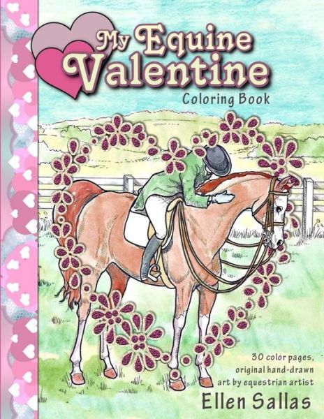 Cover for Ellen Sallas · My Equine Valentine Coloring Book (Paperback Book) (2021)