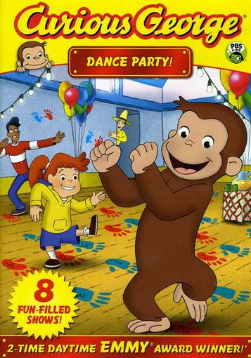 Cover for Curious George: Dance Party (DVD) [Widescreen edition] (2012)