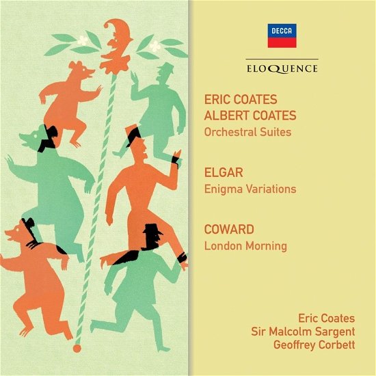 Coates, Elgar, Coward: Orchestral Music - Eric Coates - Musique - ELOQUENCE - 0028948401901 - 12 mars 2021