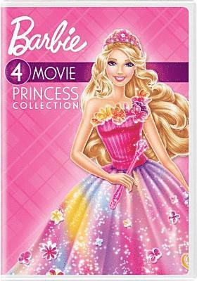 Cover for Barbie: 4-movie Princess Collection · Barbie: 4-Movie Princess Collection (USA Import) (DVD) (2018)