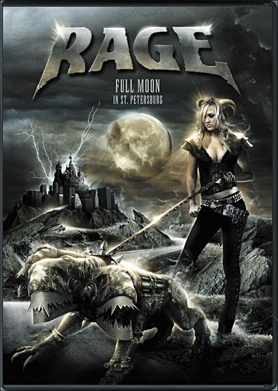 Cover for Rage · Full Moon in St. Petersburg -cd+2dvd- (DVD/CD) (2007)