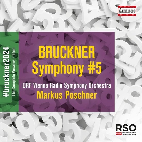 Cover for Poschner, Markus / Orf Vienna Radio Symphony Orchestra · Bruckner: Symphony No. 5 (CD) (2023)