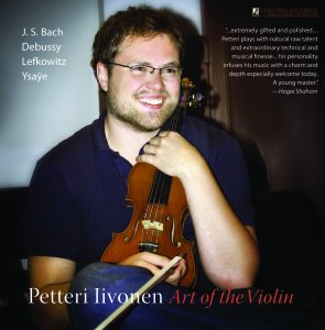 Cover for Iivonen,Petteri / Fitz-Gerald,Kevin · IIVONEN: Art of the Violin (LP) (2012)