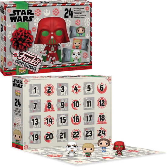 Funko Advent Calendar Star Wars Holiday 2022 - Funko Advent Calendar - Merchandise - FUNKO UK LTD - 0889698620901 - 21. September 2022