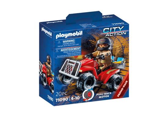 Cover for Playmobil · Feuerwehr-Speed Quad (Spielzeug)