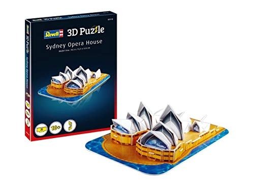 3D Puzzle - Sydney Opera House ( 00118 ) - Revell - Produtos -  - 4009803895901 - 