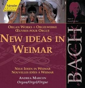 Edition Bachakademie Vol. 90 (Neue Ideen in Weimar - Andrea Marcon - Musik - HANSSLER - 4010276015901 - January 13, 2000