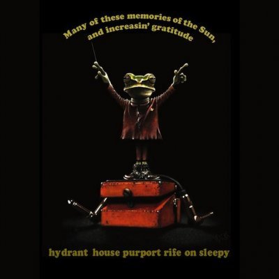Cover for Hydrant House Purport Rife on Sleepy · Many of These Memories of Sun &amp; Increasing (CD) [Japan Import edition] (2012)