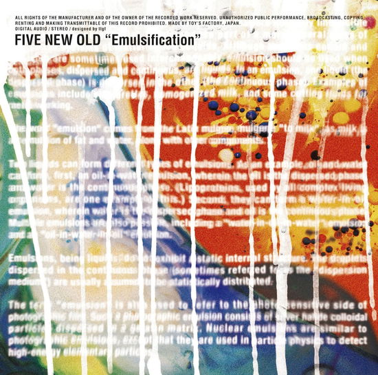 Cover for Five New Old · Emulsification (CD) (2019)