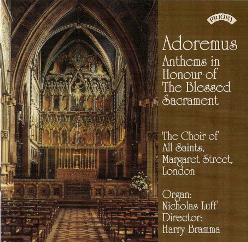 Cover for Various Artists · Anthems In Honour Of The Blessed Sacrament (CD) (2018)