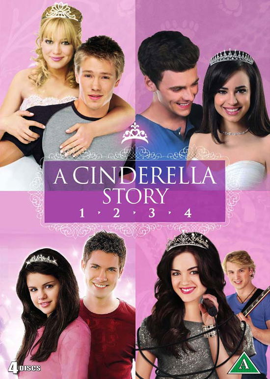 A Cinderella Story 1, 2, 3 & 4 -  - Filme -  - 5051895405901 - 17. Oktober 2016