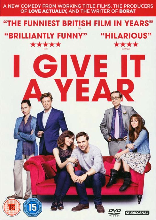 Cover for Dan Mazer · I Give It A Year (DVD) (2013)