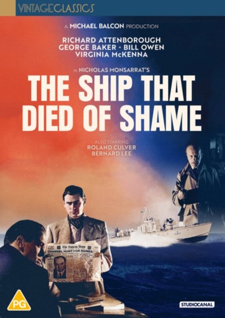 Cover for Basil Dearden · The Ship That Died Of Shame (DVD) (2023)