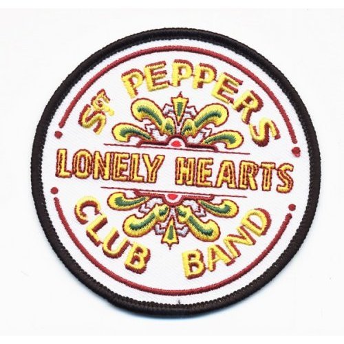 The Beatles Standard Woven Patch: Sgt Pepper Drum - The Beatles - Merchandise - Apple Corps - Accessories - 5055295304901 - 