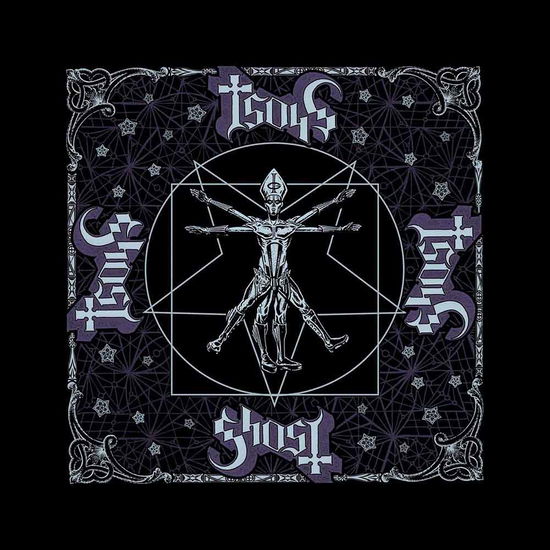 Ghost Unisex Bandana: Vitruvian Ghost - Ghost - Koopwaar - Razamataz - 5056170620901 - 