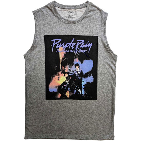 Cover for Prince · Prince Unisex Tank T-Shirt: Purple Rain (T-shirt) [size S] (2023)