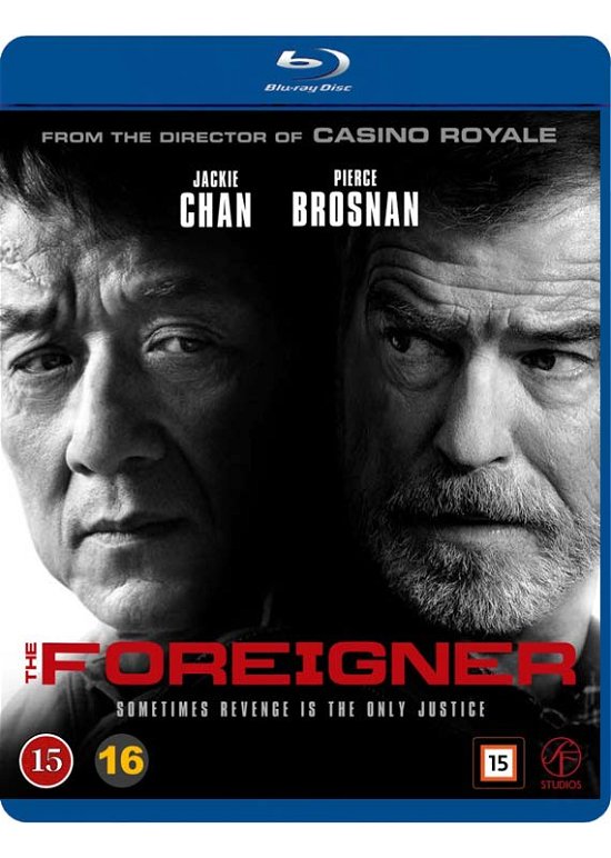 Cover for Jackie Chan / Pierce Brosnan · The Foreigner (Blu-ray) (2018)