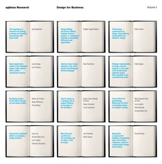 Cover for Gjoko Muratovski · Design for Business: Volume 1 (Innbunden bok) (2015)