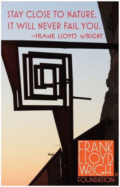 Cover for Galison · Frank Lloyd Wright Taliesin West Whirling Arrow Magnet (MERCH) (2016)