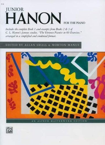 Cover for Hanon · Junior Hanon (Book) [Alfred Masterwork edition] (1962)