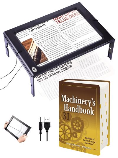 Cover for Erik Oberg · Machinery's Handbook Toolbox and Magnifier Bundle (Book) (2023)