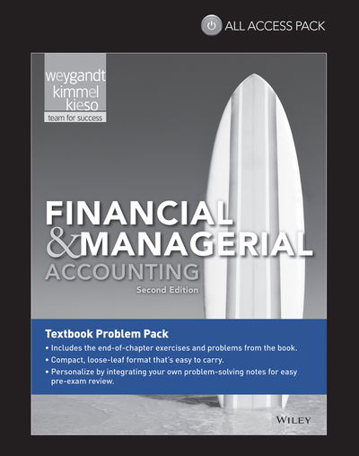 Financial & Managerial Accounting All Access Pack Print Component - Jerry J. Weygandt - Boeken - John Wiley & Sons Inc - 9781118869901 - 5 oktober 2018