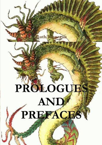 Cover for Ruth Finnegan · Prologues and Prefaces the Insights of Great Minds (Pocketbok) (2013)