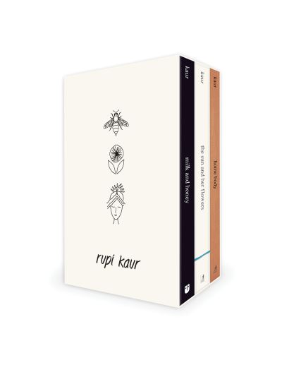 Rupi Kaur Trilogy Boxed Set: milk and honey, the sun and her flowers, and home body - Rupi Kaur - Kirjat - Simon & Schuster Ltd - 9781398528901 - tiistai 24. lokakuuta 2023