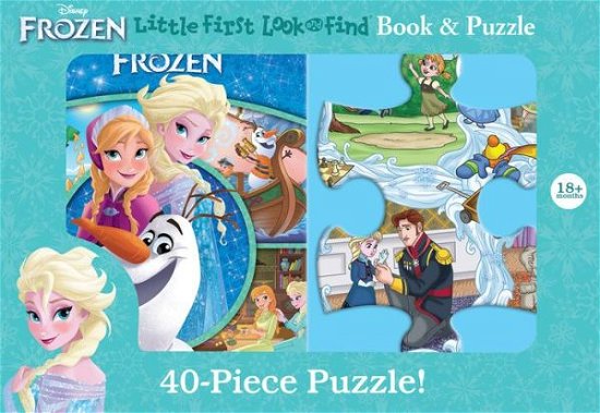 Frozen Little My First Look & Find Shaped Puzzle - P I Kids - Books - Phoenix International Publications, Inco - 9781503755901 - August 1, 2020
