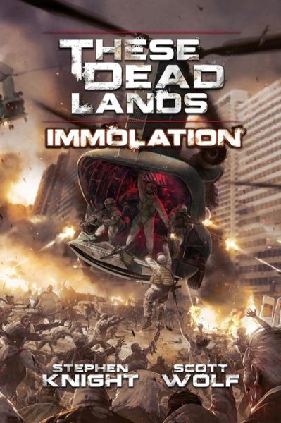 Cover for Stephen Knight · These Dead Lands: Immolation (Paperback Book) (2015)