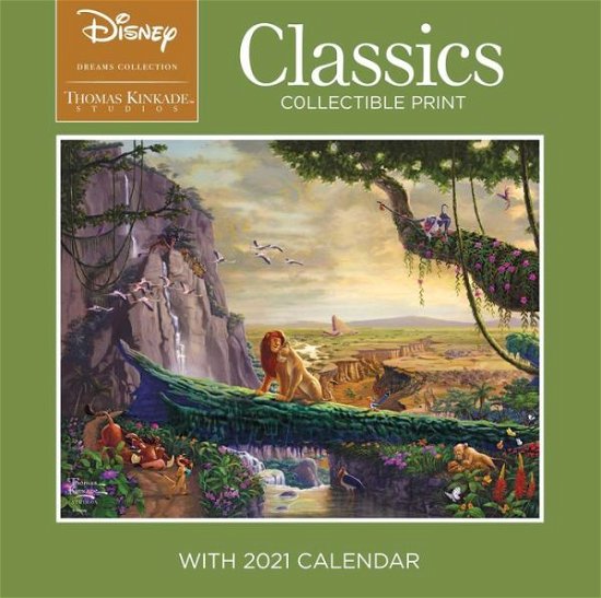 Cover for Thomas Kinkade · Disney Dreams Collection by Thomas Kinkade Studios: Collectible Print with 2021: Classics (Calendar) (2020)