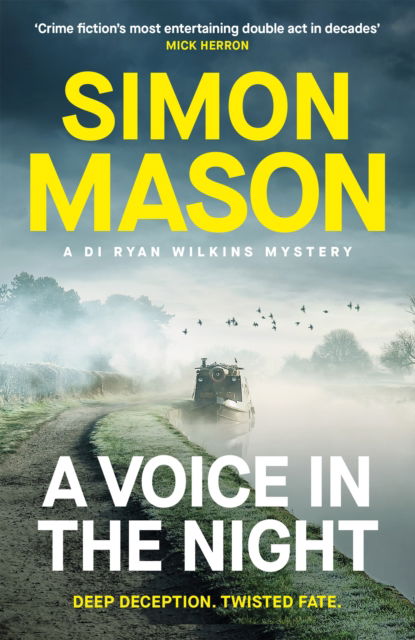 Cover for Simon Mason · A Voice in the Night: the razor-sharp fourth book in the DI Ryan Wilkins Mysteries - DI Ryan Wilkins Mysteries (Hardcover Book) (2025)