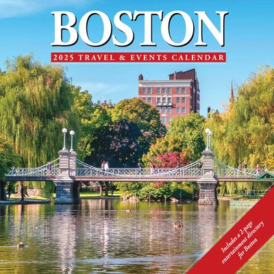 Cal 25 Boston 2025 Wall - Wall - Książki - Willow Creek Press Calendars - 9781549241901 - 1 września 2024