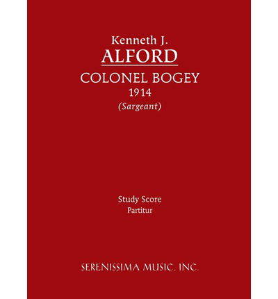 Cover for Richard W. Sargeant · Colonel Bogey: Study Score (Paperback Book) (2013)