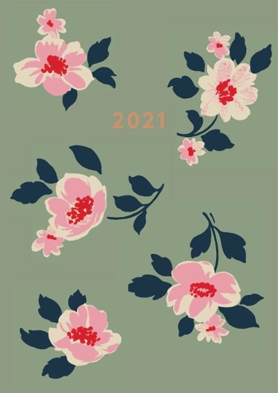 Cover for Cath Kidston · Cath Kidston: A6 Khaki Dusk Floral 2021 Diary - Cath Kidston (Book) (2020)
